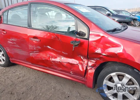 2010 Nissan Sentra 2.0Sr from USA, damaged, VIN 3N1AB6AP3AL624573